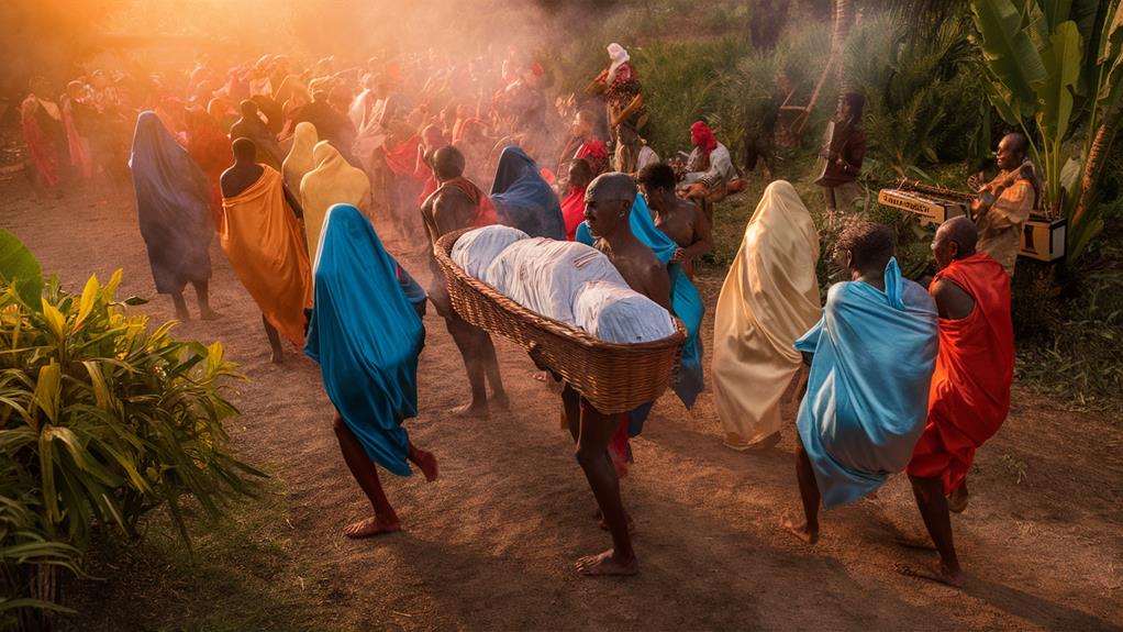 african burial tradition ceremony