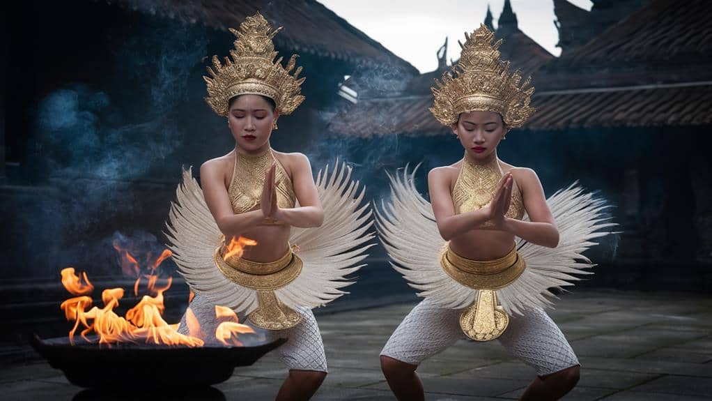 balinese trance dance performance