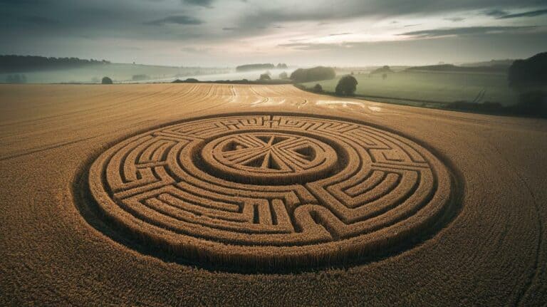 mystery of crop circles