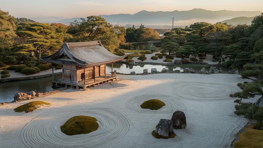 serene zen garden retreat