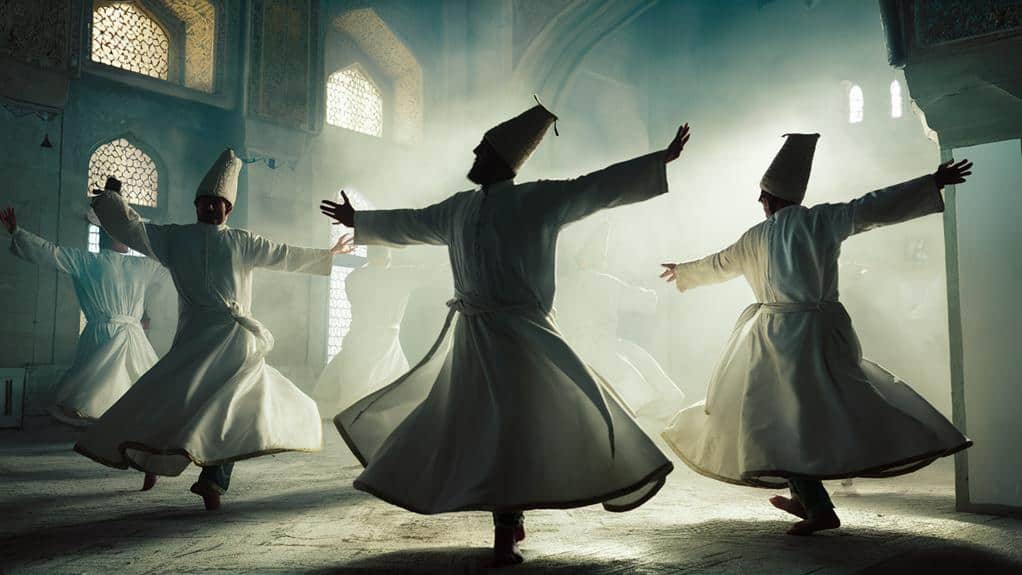 spinning sufi dancers tradition