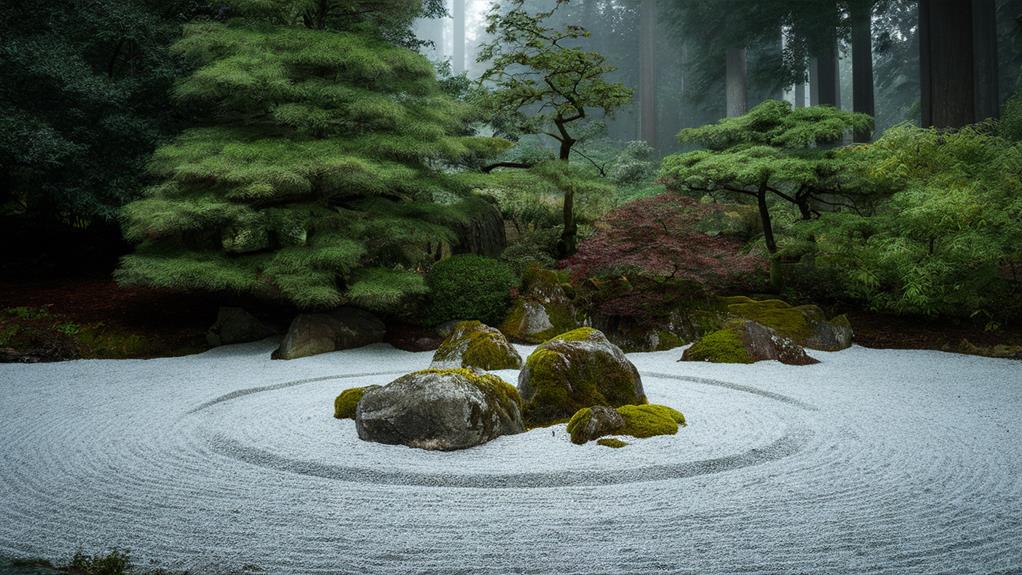 tranquil bloedel reserve garden