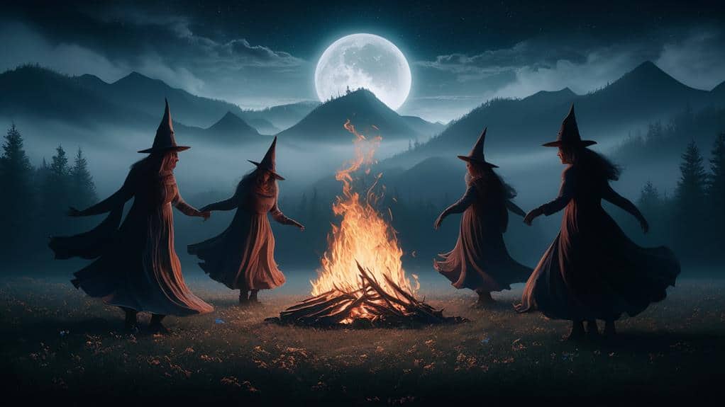 witches sabbath celebration night